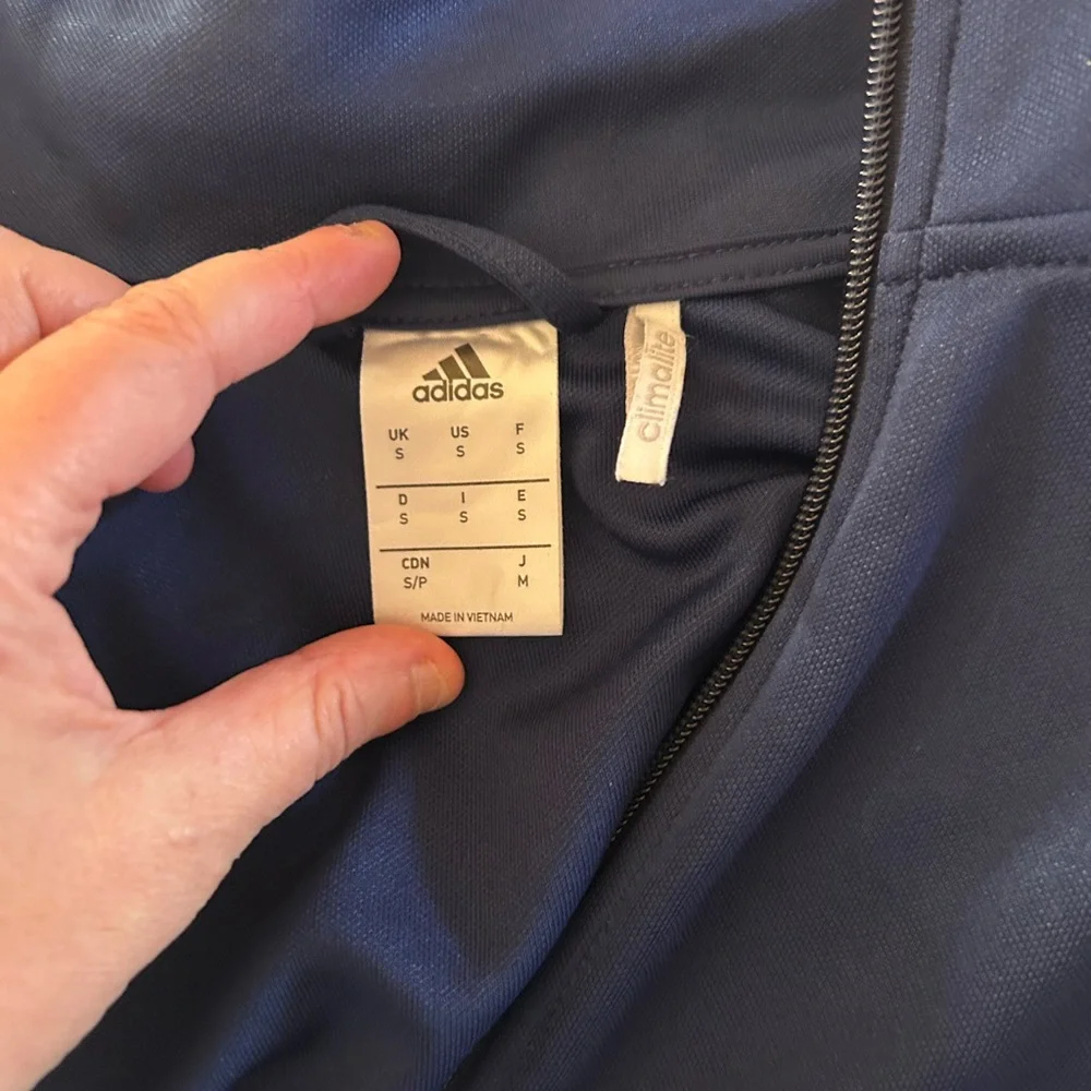adidas navy jacket